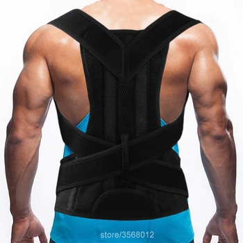 

2018 Men Women Shoulder Spine Back Braces Support Posture Correcting Band Back Correction Belt Shaping Back Curve Hump Corset