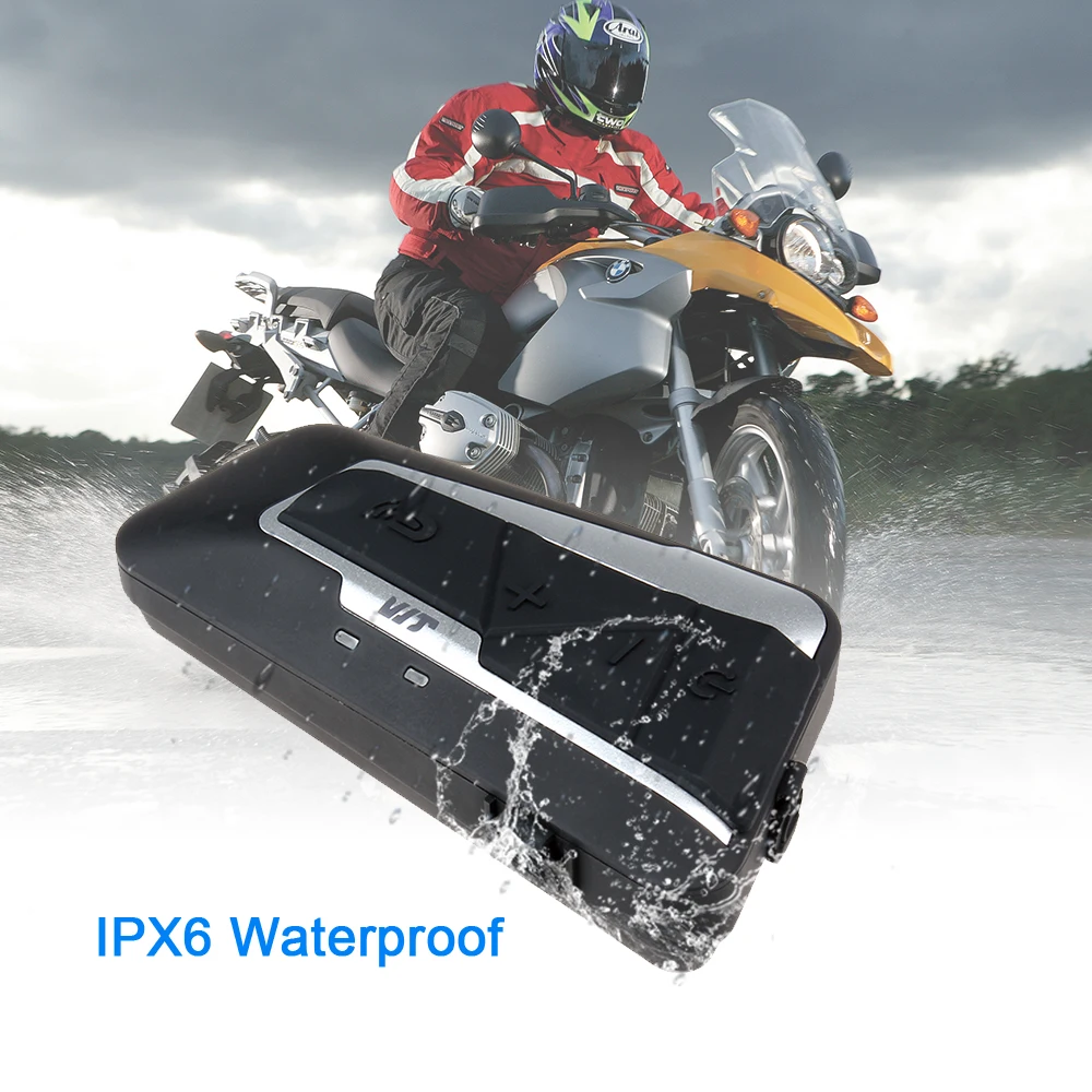 Bluetooth гарнитура Fodsports для мотоциклетного шлема 1200 м|moto interphone|motorcycle intercomintercom moto |