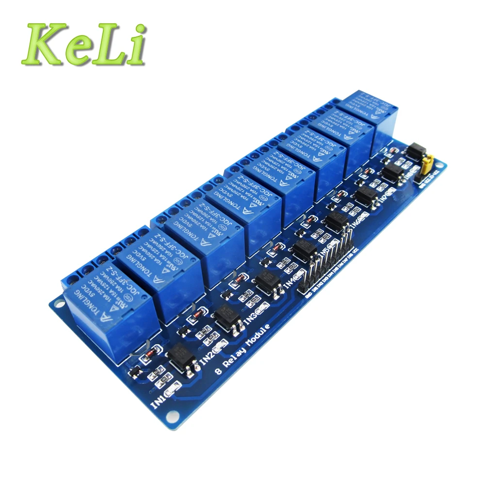 5pcs/lot With optocoupler 8 channel 8 channel relay modules relay