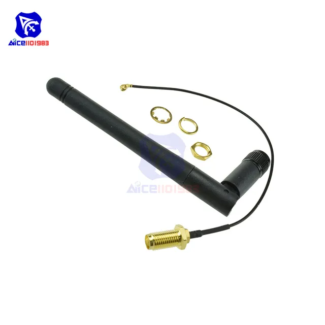 Antenna Per Cc2500 Antenna SMA Wireless 2.4G Con Prolunga - Per NRF24L01, CC2500, Moduli ESP Antenna Per Nrf24l01 Pa - Foto 7