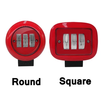 

1pc Car led headlight auxiliary Work lamp 12v 25w Auto fog light 6500K super bright special for universial motorcycle Automobile