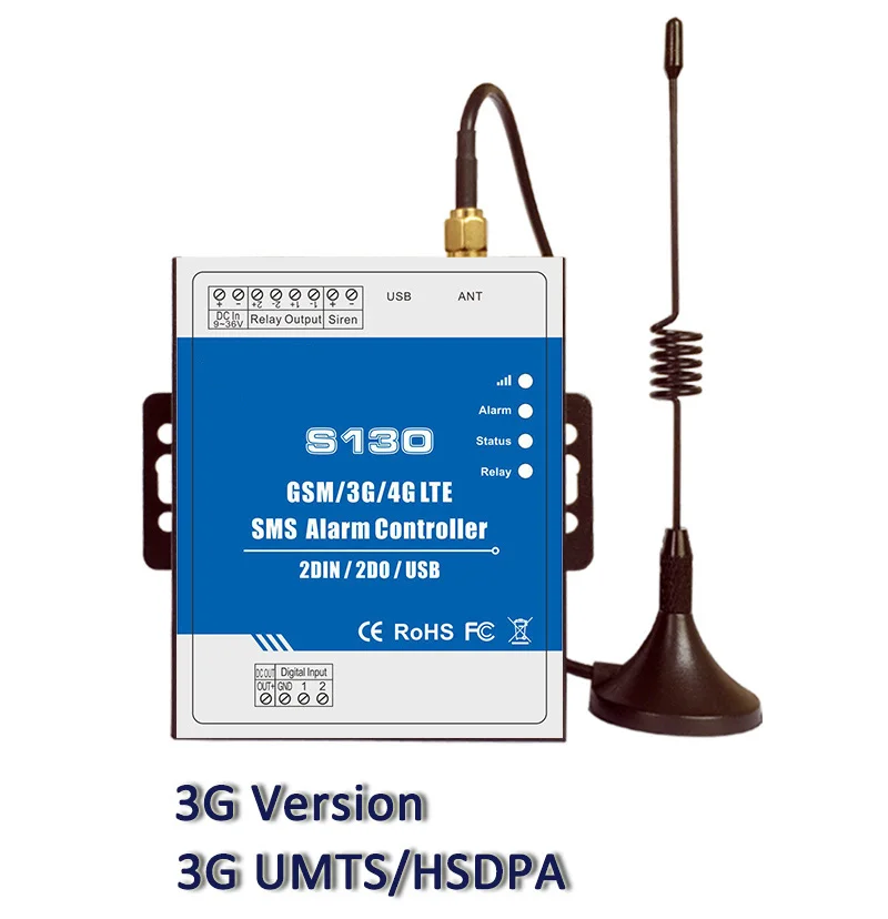 S130 домашней автоматизации GSM 3g 4G контроллер для освещения дистанционный GSM sms-сигнализация контроллер GSM RTU контроллер с Android APP