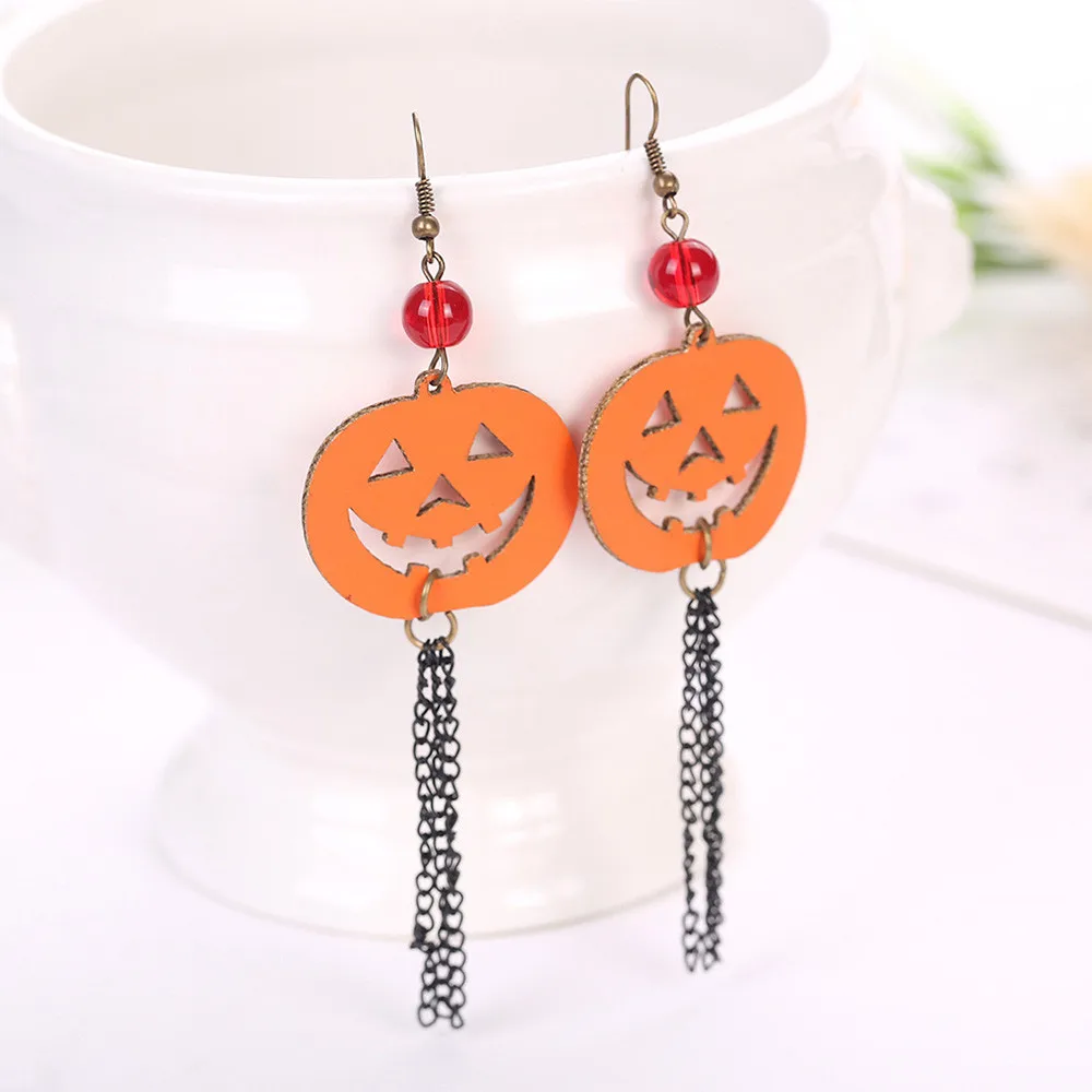 

Hot fishion women Girls' Spider Web dangle earring Ear Hook Halloween Fancy Dress Accessories Party Props 10#180921