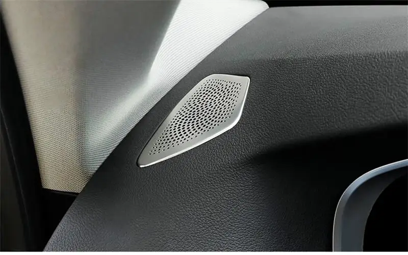 Стайлинга автомобилей дверные ручки стерео Динамик украшения крышка динамика наклейки Накладка для BMW 5 серии g30 g38 интерьер авто аксессуары