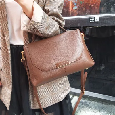 

NEW Genuine Leather Bags Designer Handbags Women Shoulder Crossbody Bags Women Menssenger Bag Tote Bolsas Feminina Famous Brand