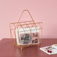 Декоративный металлический держатель для журналов и органайзеров для журналов, книг, газет, планшетов в офисе