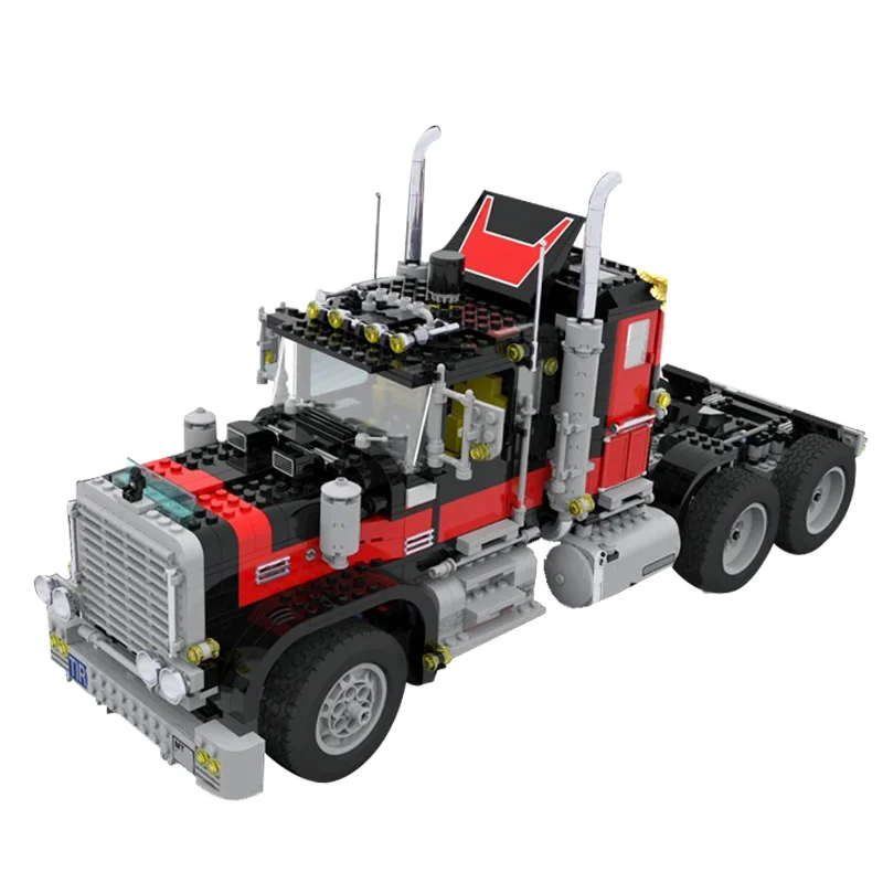 

21015 1743Pcs Technic Series The American Black Cat Truck Set Building Blocks Bricks Kids Toys Compatible Legoings