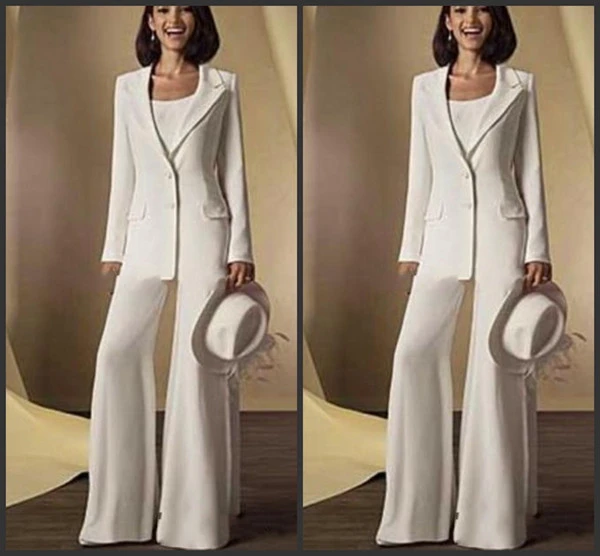 mother of the bride 3 piece pant suits