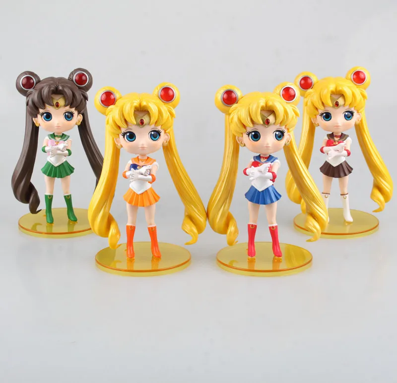 Продажа Новый горячий Сейлор Мун Q posket Tsukino Усаги Принцесса Серенити ПВХ фигурку Коллекционная модель игрушки 15 см