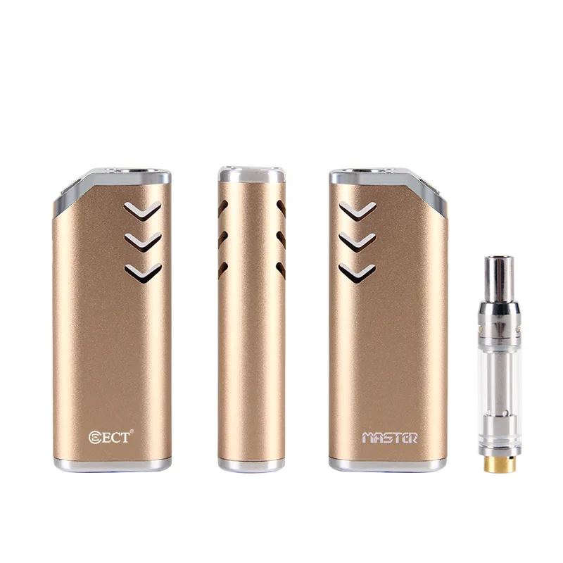 Original Master Vape CBD Starter Kit with Ceramic Vape coil Cartridges 510 thread 650mah Battery Box Mod kit for thick CBD