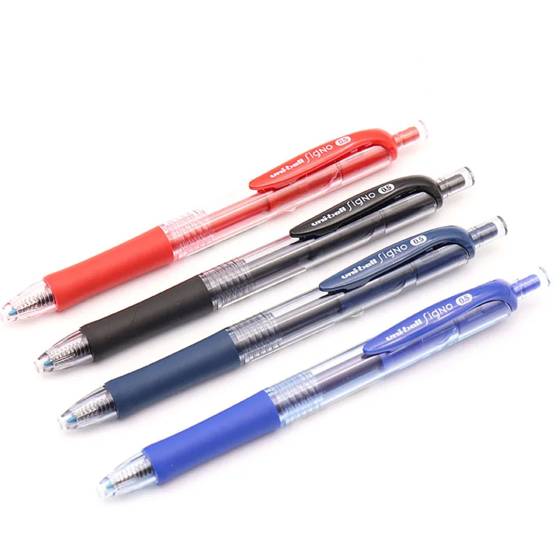 6 шт Uni UMN-152 гелевая ручка Uniball 0,5 мм нажимная пуля Студенческая офисная ручка для письма