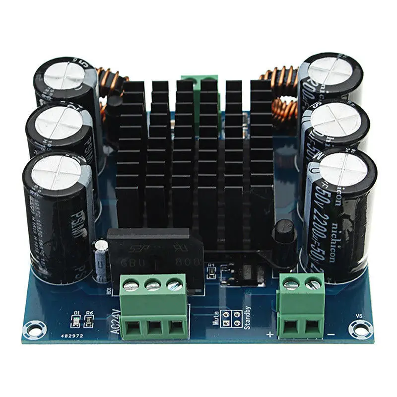 

New XH-M253 420W Mono Digital Amplifier Board TDA8954TH High Power Module Board DOM668