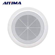 AIYIMA 5/6 дюймов для потолка и стен аудио Динамик вам товары в течение 3-10 Вт Профессиональный фон громкий Динамик музыка государственная потолочная Динамик s