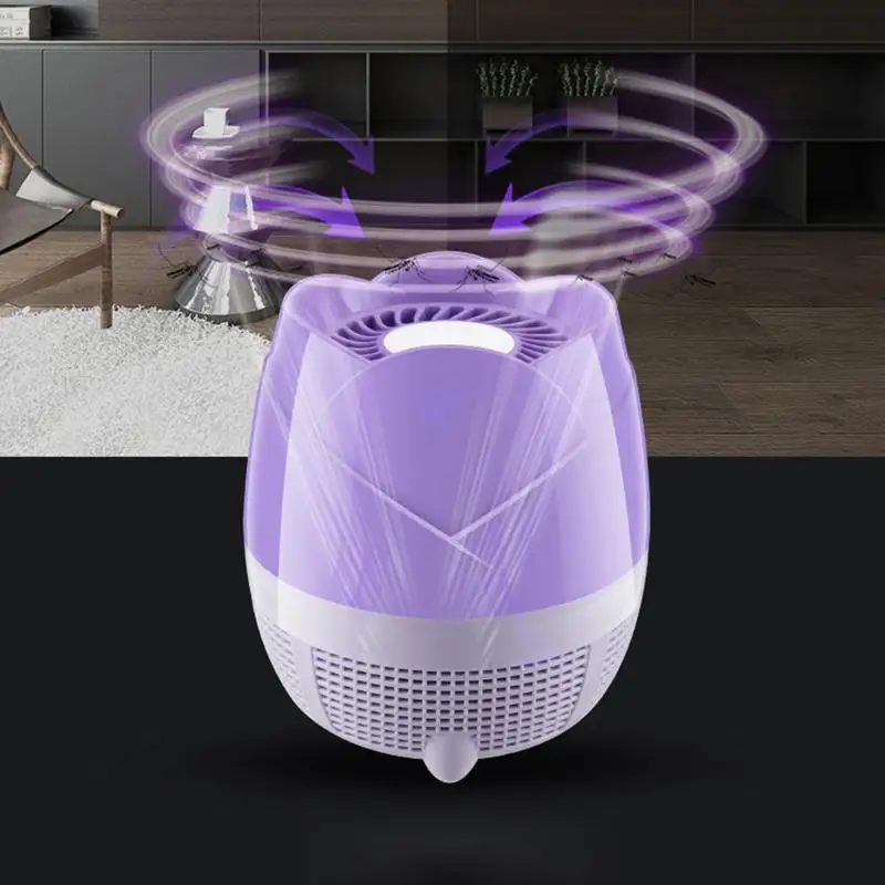 УФ-светодиодный электронный комарный убийца USB Powered Насекомых ловушка для насекомых Лампа мощная защита
