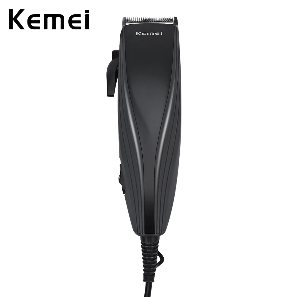 

Kemei KM-6358 Adjustable Electric Hair Clipper Haircut Set With Scissors Comb Trimmer Washable Haircut Beauty Hair Cutter