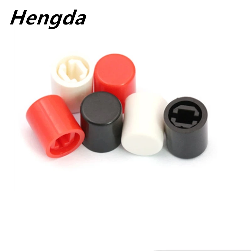 

Hengda 100pcs PS-22F03 button cap A03 direct key switch switch cap for button switch high 10MM
