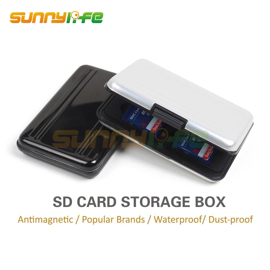 

For Phantom 3/4 SD Card Box Inspire 1 TF Card Storage Bag Multi-function Micro Card Save Package for DJI Phantom3/4 Inspire 1