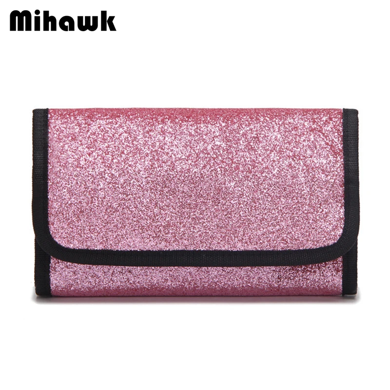 

Mihawk Small Paillette Wash Cosmetic Bags Female Fashion Lipstick Mirror Beauty Case Makeup Storage Toiletry Sorting Pouch Stuff