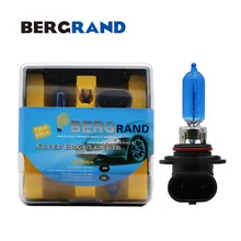 2 шт. 9005 HB3 5000 К галогенная лампа светильник лампы фара темно-синий ксенон 65 Вт туман светильник s Жесткий Стекло универсальные автомобильные лампы