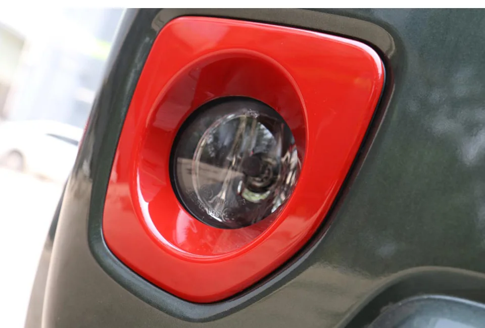SHINEKA Автомобильная наклейка s для Suzuki Jimny 2007- ABS автомобильный передний противотуманный светильник, головной светильник, защитная крышка, наклейка для Suzuki Jimny