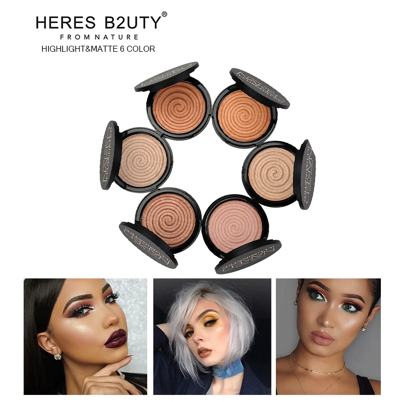 bronze highlighter makeup