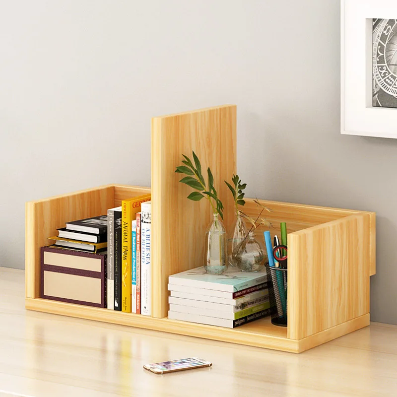 Простой Комбинации книжная полка столе стоит Творческий Студент Desktop книжный шкаф, шкаф для хранения мебель для дома