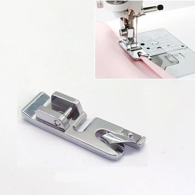 Rolled Hem Pressure Foot Sewing Machine For Singer Brother Low Shank  Adapter - 1