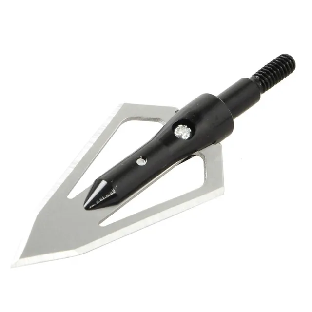 Hunting Archery Broadheads 100 Grain 2 Fixed Blades Arrow Tips