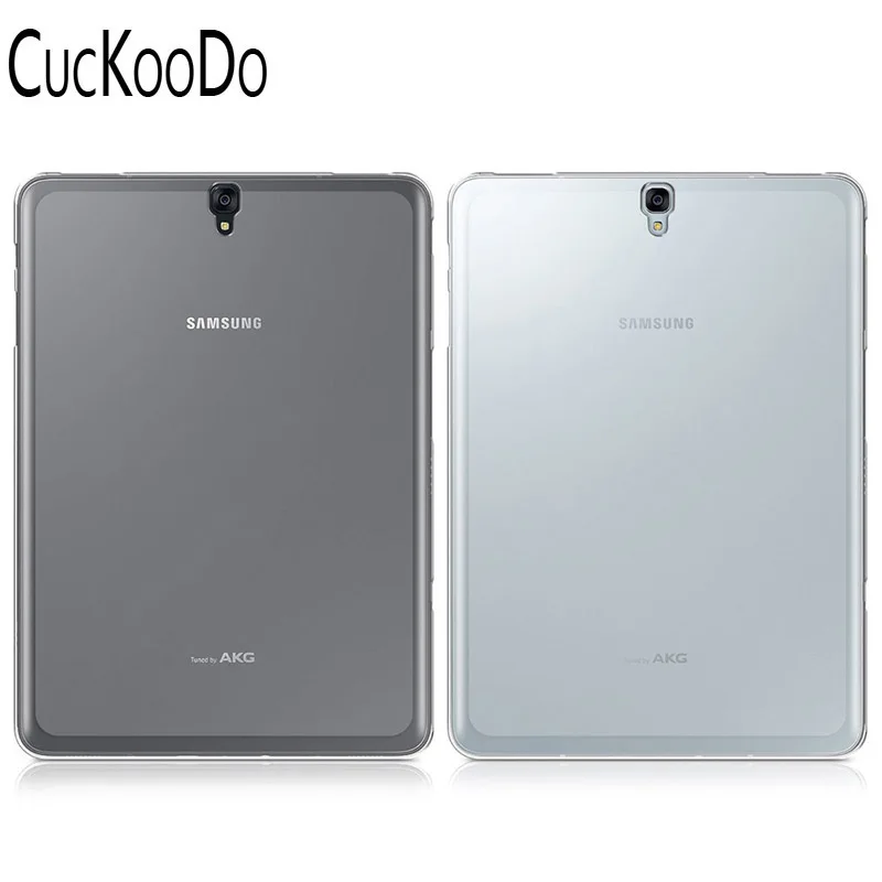 

CucKooDo TPU Silicone Case Protective Cover Crystal Case for Samsung Galaxy Tab S3 9.7 inch T820 / T825 Tablet