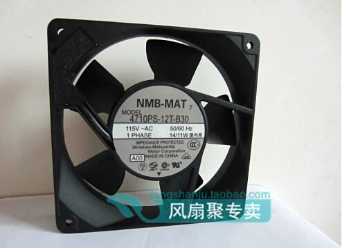 Новый оригинальный вентилятор переменного тока NMB12CM 12025 115V 14/11W 4710PS-12T-B30 |
