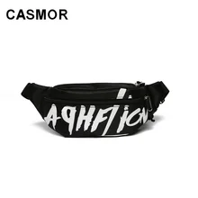 CASMOR, модная женская сумка на пояс, брендовая, Оксфорд, хип-хоп, рок, с буквенным принтом, поясная сумка, новинка, крутая, для девушек, для путешествий, маленькая сумочка, сумка на пояс