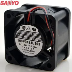 Sanyo 109P0424E303 0.19A 4028 24 В 4 см 4 см большой ветер преобразователь частоты вентилятор