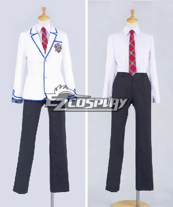 

Daitoshokan no Hitsujikai Kakei Kyotarou Takamine Ikkei School Uniform Cosplay Costume E001