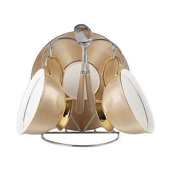 

European Royal Coffee Cup set,Couple Mugs Bone China Ceramic Tea 2 Cup 2 Saucer Set Advanced Porcelain Mug For Afternoon tea