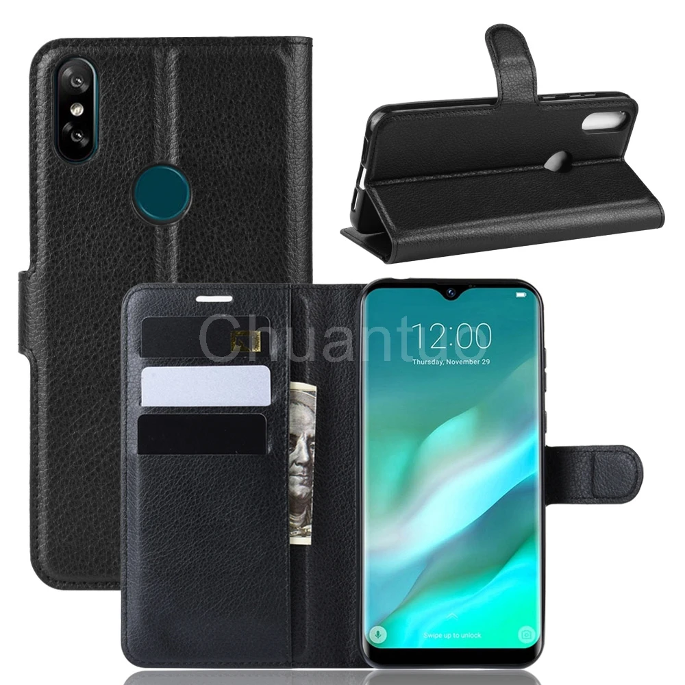 

Fashion Wallet PU Leather Case Cover For Doogee Y8 Flip Protective Phone Back Shell With Card Holders