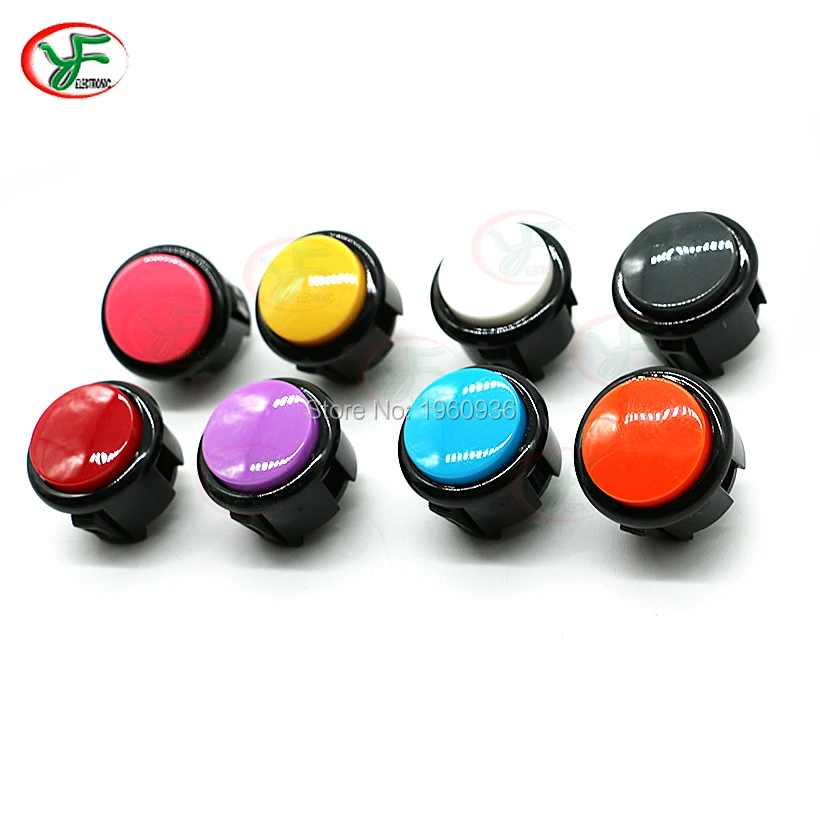 

20pcs/lot Copy sanwa Rocker 30mm push button switch OBSF-30 replacement Arcade PC PS3 Game Parts