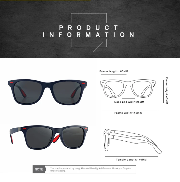 Фирменный дизайн, Классические поляризованные солнцезащитные очки для мужчин и женщин, для вождения, квадратная оправа, солнцезащитные очки, мужские очки, UV400, Gafas De Sol