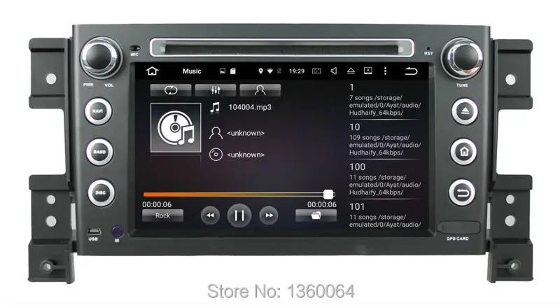 Sale 2G RAM 8 Core Android 6.0 car dvd player gps for Suzuki grand vitara 2005- 2007 2008 2009 2010 2011 radio multimedia navigation 9