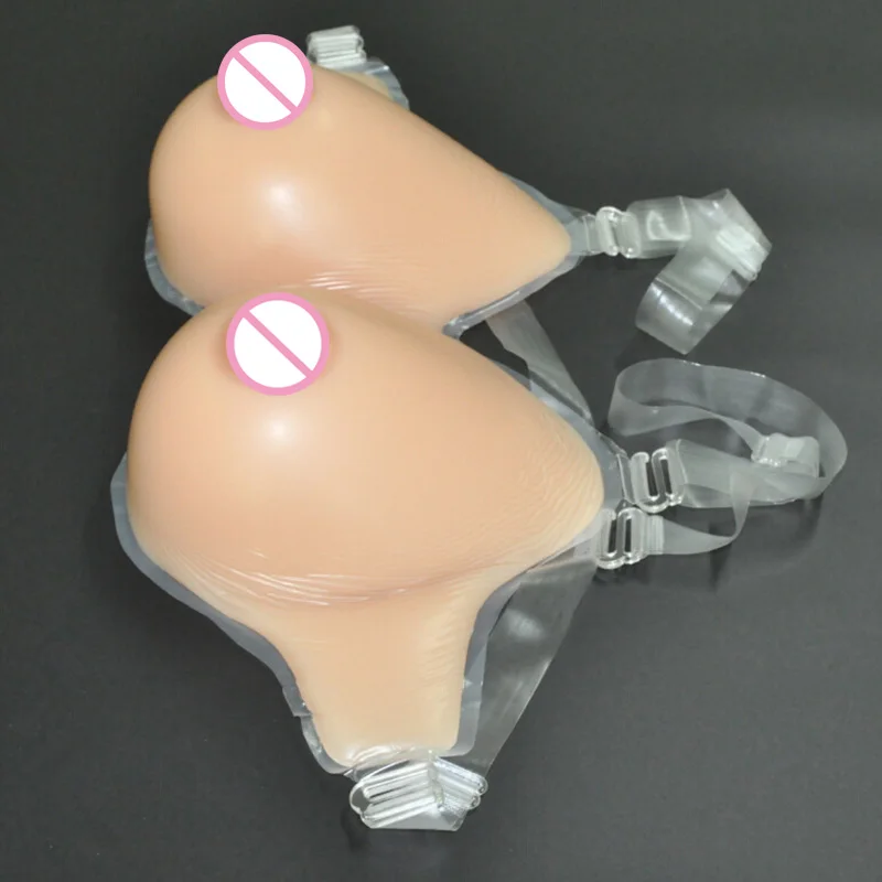 4100g 11XL False Breast Artificial Breasts Realistic Silicone Breast Forms Crossdresser Drag Queen Fake Boobs Dark Beige