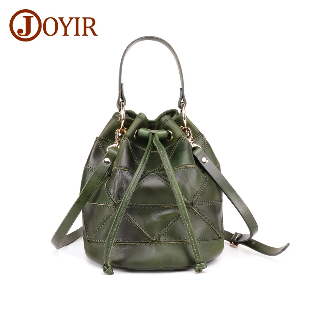 JOYIR 2019 Nieuwe Dames Messenger Tassen Retro Mode Vrouwen Emmer Tas Echt Leer vrouwen Schoudertas Crossbody Tas Voor vrouwen JOYIR 2019 Nieuwe Dames Messenger Tassen Retro Mode Vrouwen Emmer Tas Echt Leer vrouwen Schoudertas Crossbody Tas Voor vrouwen