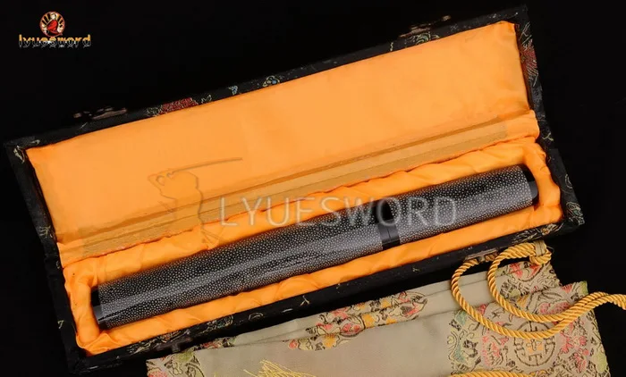 Японские шпаги Tanto Ladies стальные абразивные острое лезвие лучи обмотанные воском