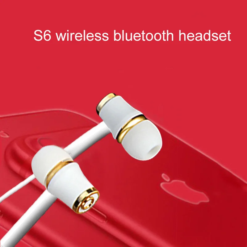 

NEW Sports Wireless Bluetooth4.1 Earphone Bass Stereo Running In-ear Sweatproof Earphone with Microphone For IOS android phone