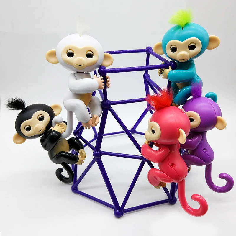 High Quality Full Function Fingerlings Interactive Baby Finger Monkeys Smart Fingers Llings Induction Toys Christmas Gift Toys