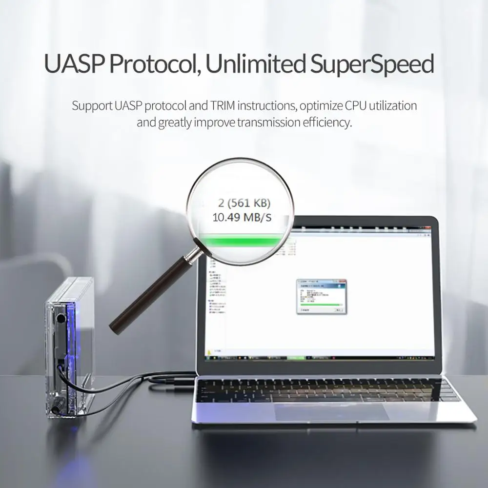Корпус для жесткого диска ORICO 3 5 дюйма USB 1 Type C 10 Гбит/с|Корпус диска| |