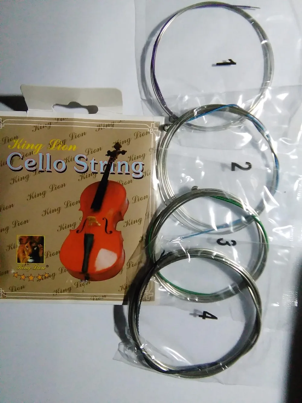 

One set Cello String 4/4 Cello parts