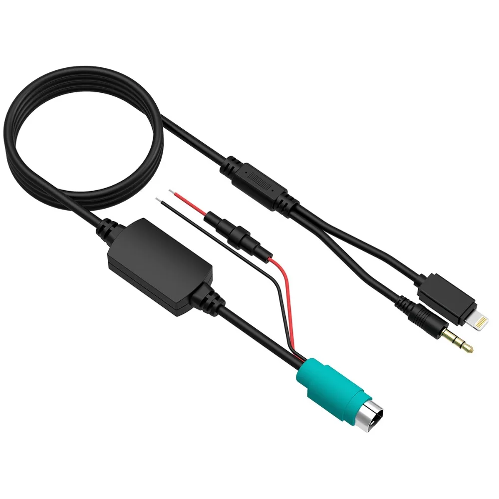 

Car Bluetooth Module with Filter for Alpine KCE-236B Aux Cable Adapter to Smartphone Wireless Audio Input fits for iPhone iPhone