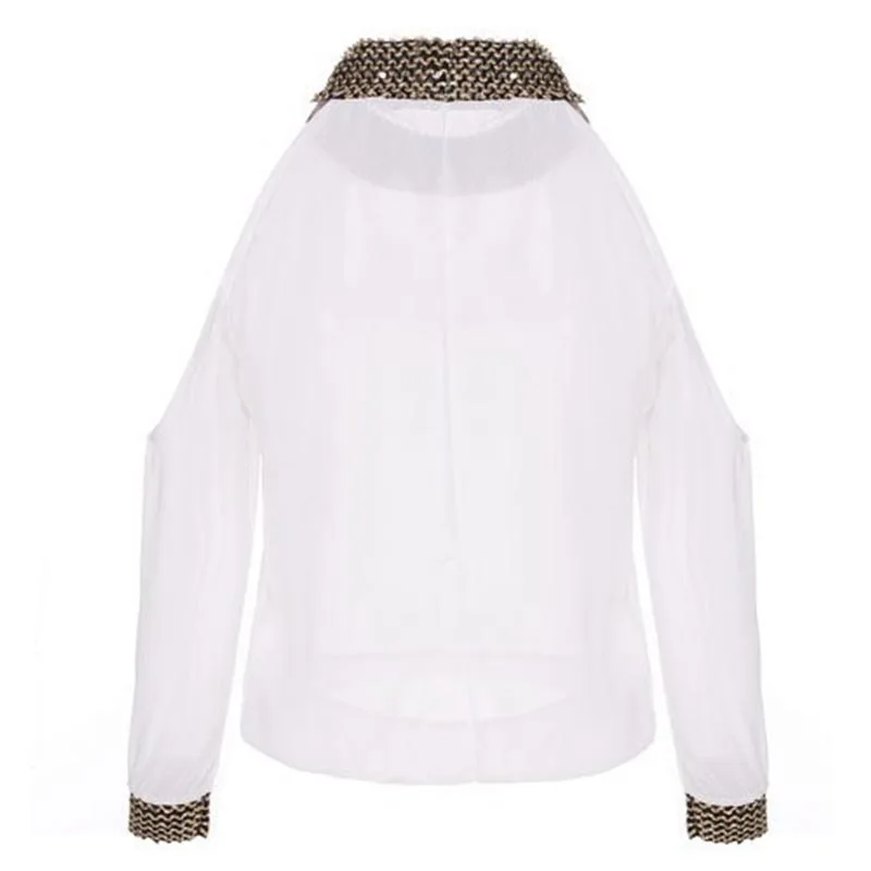 Women Tops Three Quarter Sleeve Summer Sleeve Solid Color Slash-neck Casual Tops Chiffon Women off Shoulder Tops