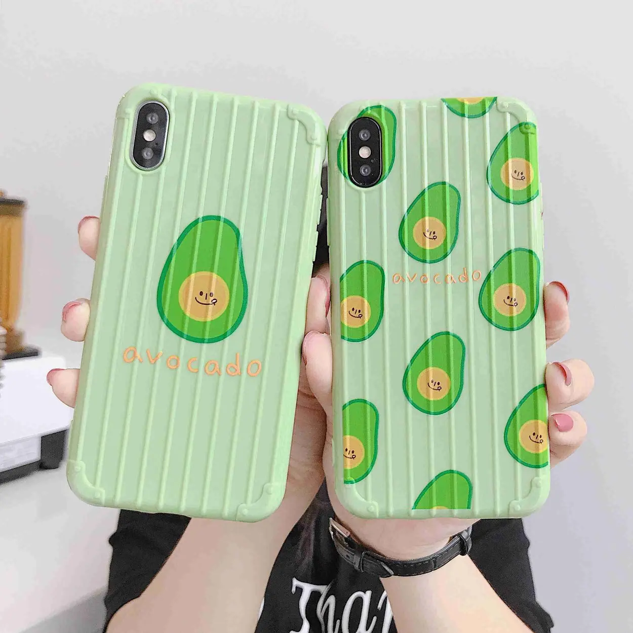 

For Huawei P30 Pro Case For Huawei P20 PRO Case Avocado Pattern Newed Luggage Suitcase back shell silicon Cover For Huawei P 20