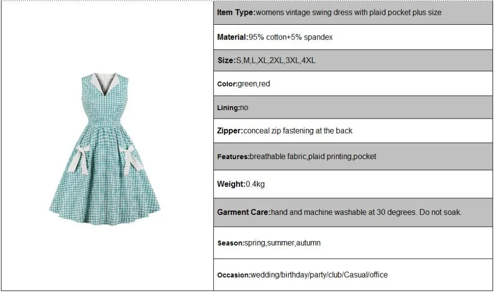rockabilly vintage dress