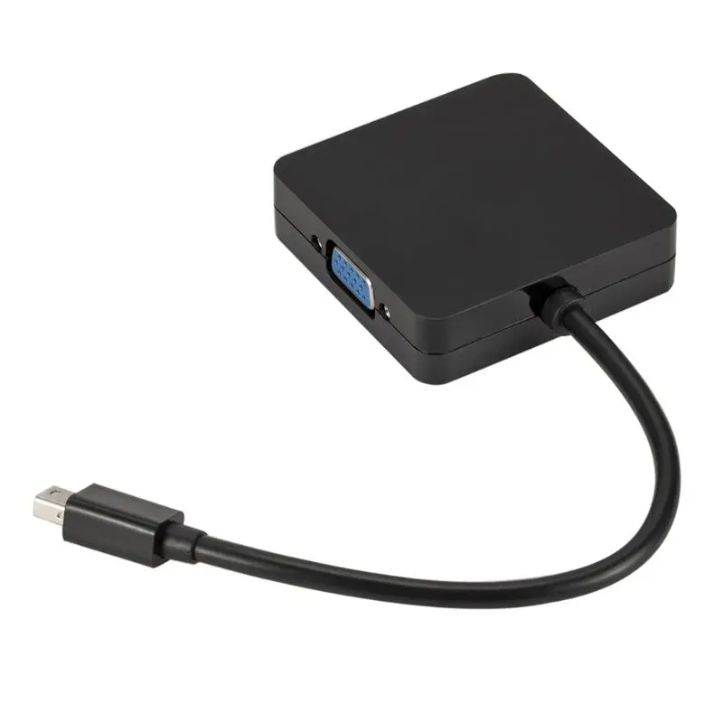 Мини-Дисплей Порт Thunderbolt к VGA HDMI DVI адаптер для MacBook Air Pro Mac